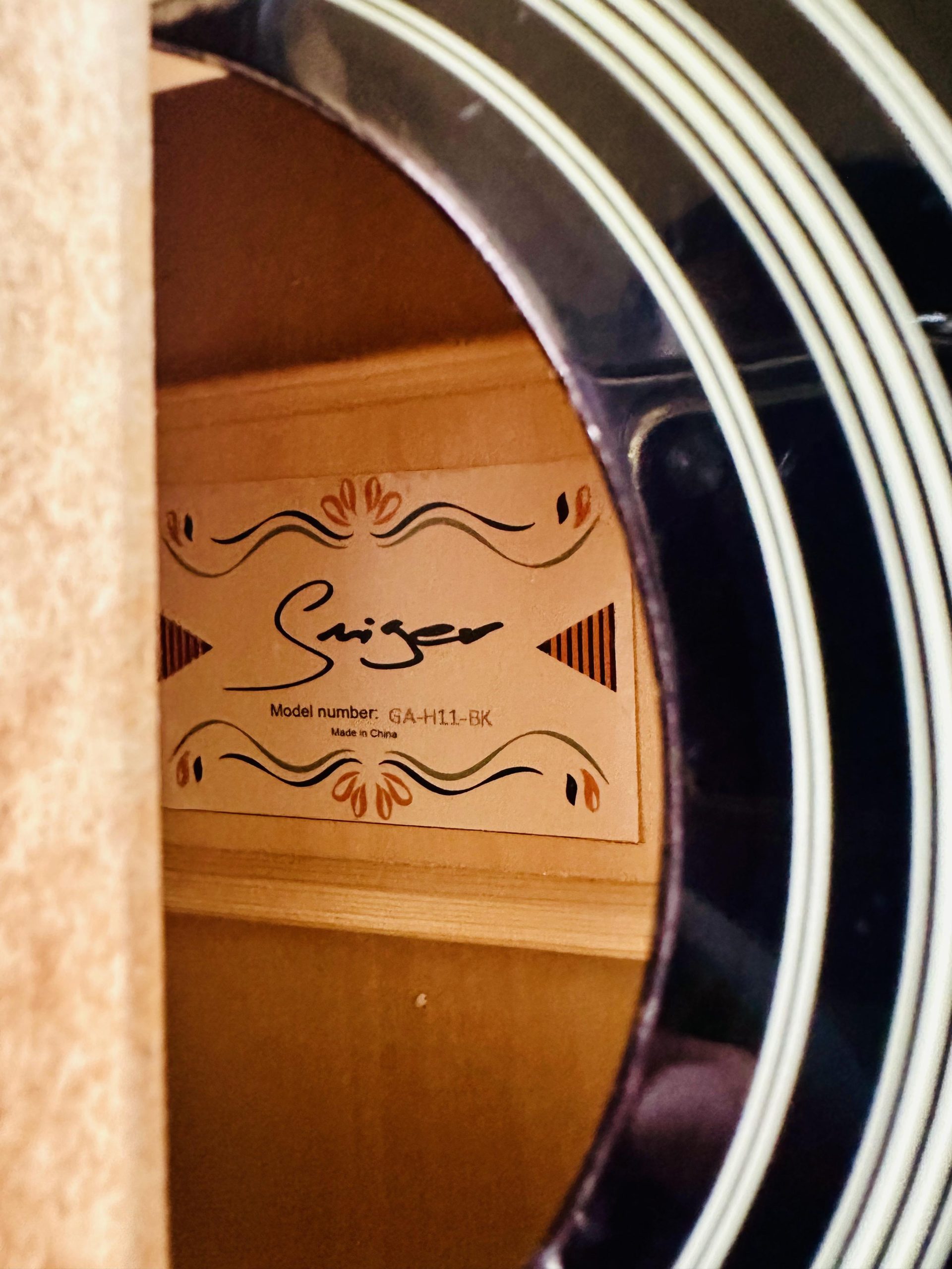 Sniger Semi Acoustic Guitar in Addis Ababa Ethiopia by Octave Music Store all in one Music Instrument Store in Addis Ababa Ethiopia