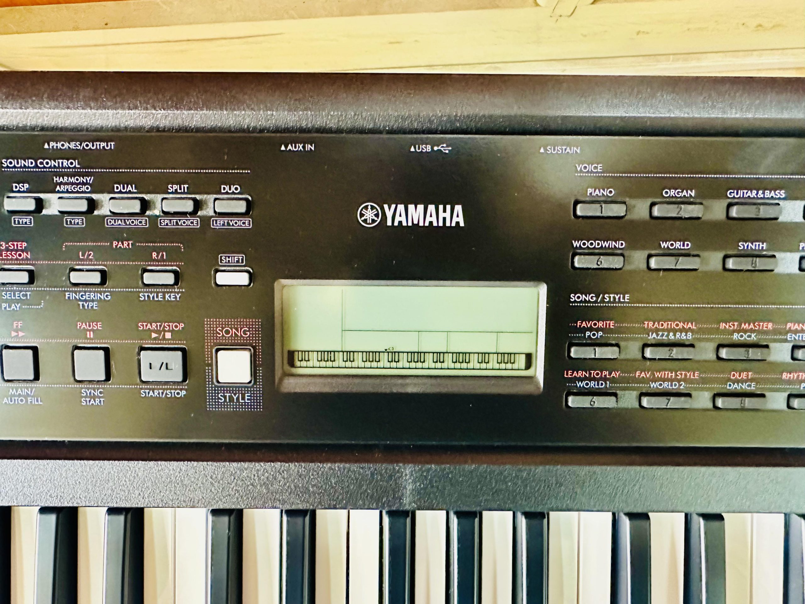 Yamaha PSR E383 Keyboard in Addis Ababa Ethiopia by Octave Music Store all in one Music Instrument Store in Addis Ababa Ethiopia