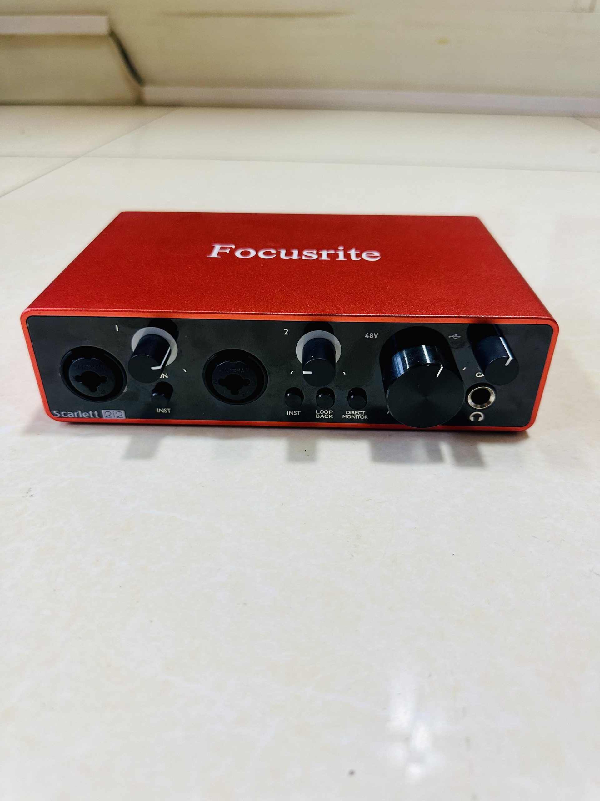 Focusrite 3rd Generation Sound Card in Addis Ababa Ethiopia by Octave Music Store all in one Music Instrument Store in Addis Ababa Ethiopia