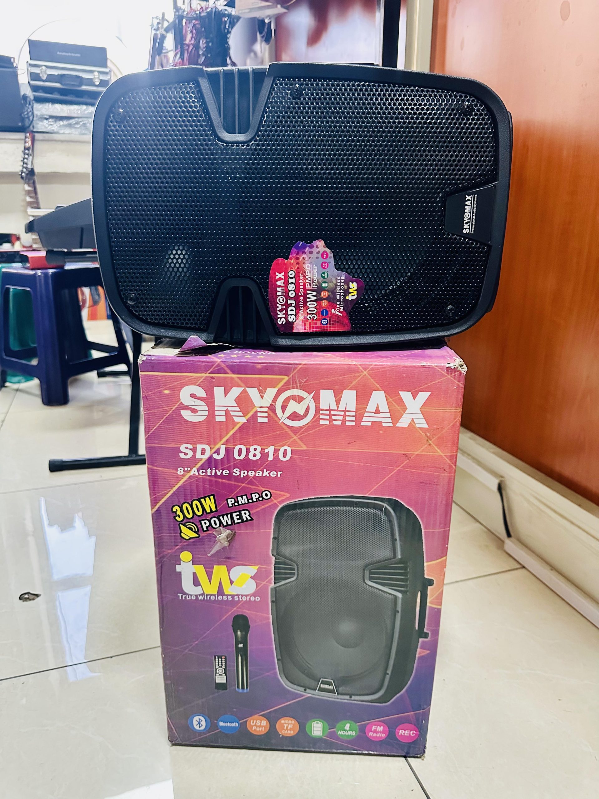 Chargeable Speaker With Microphone in Addis Ababa Ethiopia by Octave Music Store all in one Music Instrument Store in Addis Ababa Ethiopia