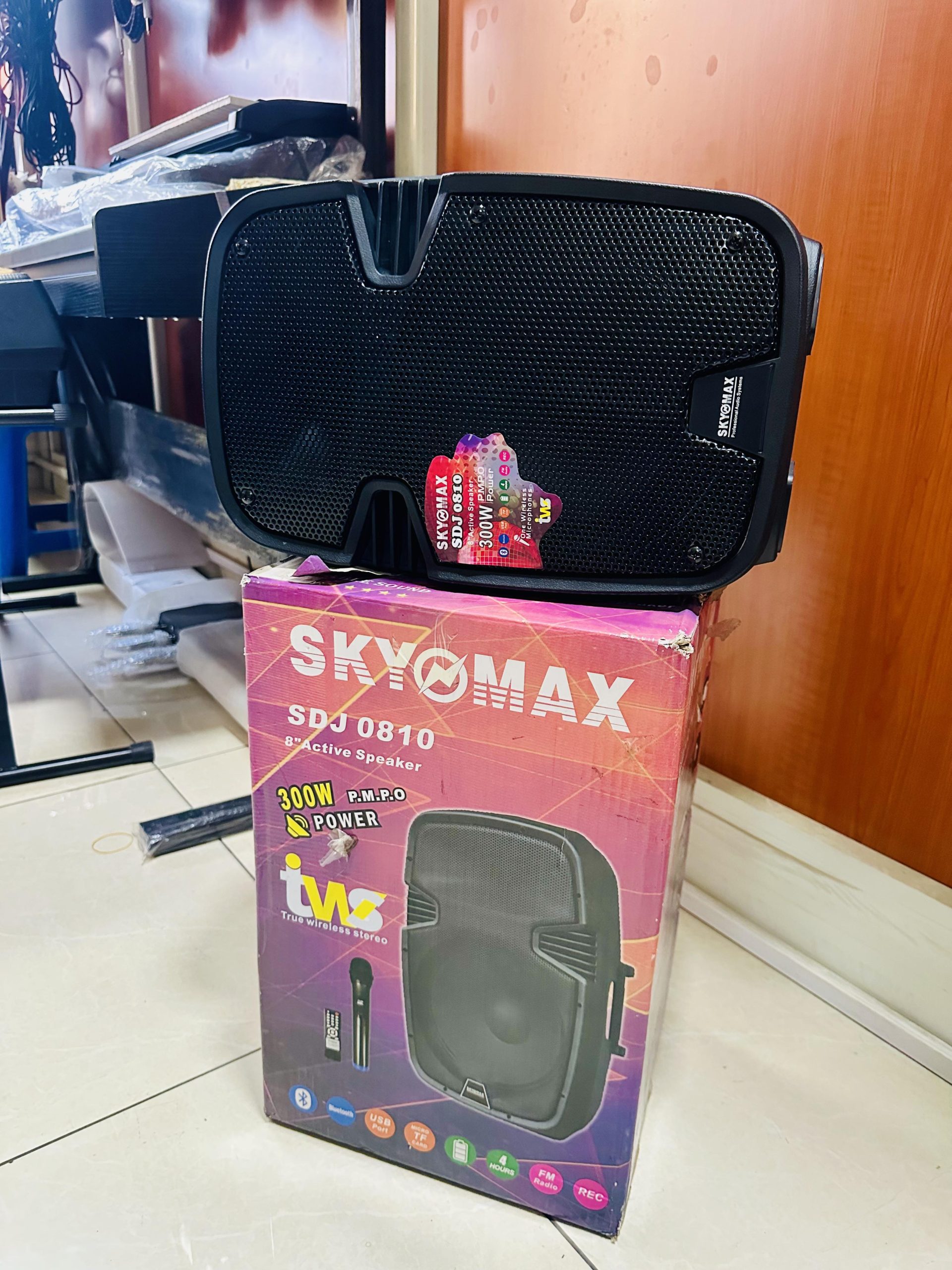 Chargeable Speaker With Microphone in Addis Ababa Ethiopia by Octave Music Store all in one Music Instrument Store in Addis Ababa Ethiopia